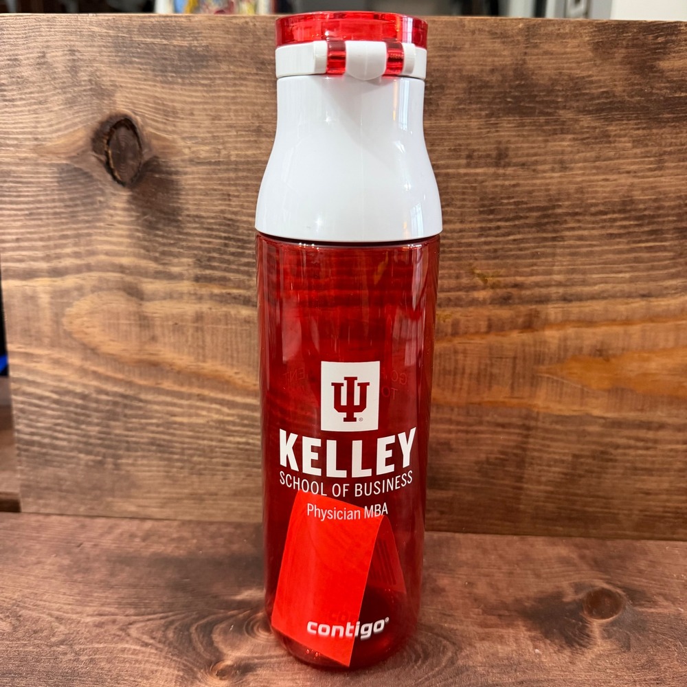 Contigo Indiana University Kelley School Business Physician MBA Water Bottle New